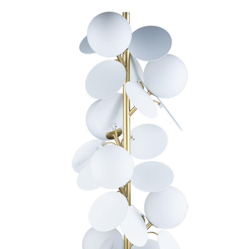 Торшер LOFT IT Matisse 10008F white, золото-белый