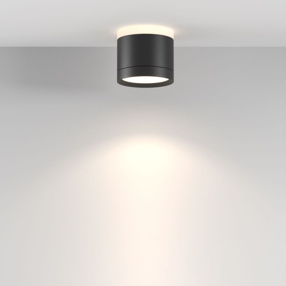 Потолочный светильник 9 см, Maytoni Technical Pauline C120CL-GX53-B, черный