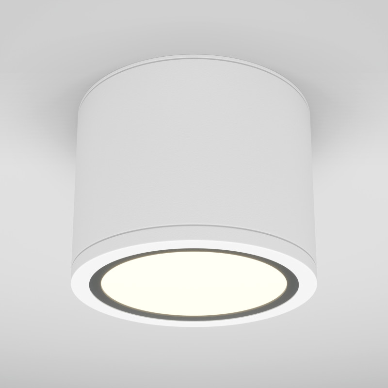 Накладной светильник 9*7 см, GX53, IP44 Maytoni Technical Rendo C095CL-GX53-W белый