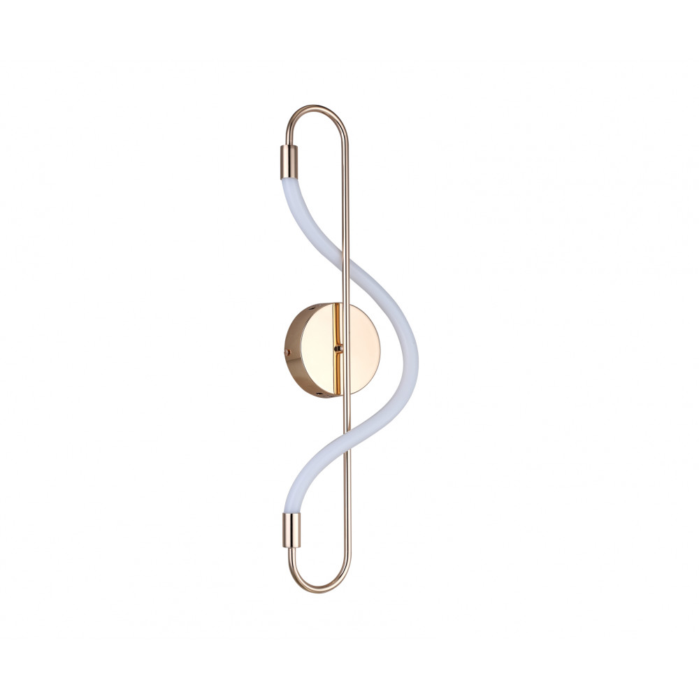 Бра 59 см, 15W, 3000K Kink Light Далия KIN08040-L,33 золото