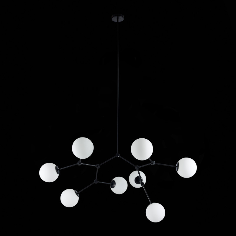 Люстра подвесная 112 см, ST LUCE CHIETI SL1506.403.08 Черный