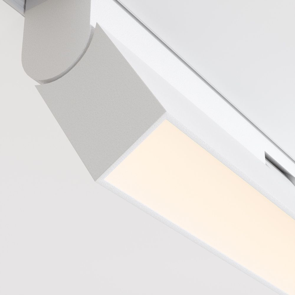 Трековый светильник 22,1*2,3*-10,8 см, *LED*12W, 2700-6000K, Maytoni technical Dim Smart Zigbee EXILITY TR036-4-12WTW-DSZ-W, Белый