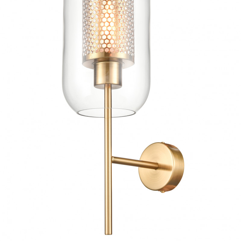 Бра 21*15*78 см, 1*E27 латунь Vele Luce Coro VL5524W21