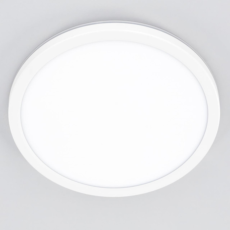 Светильник 30 см, 30W, 3000К-5000К LED+RGB Citilux CL738240EL Бейсик Лайн Белый