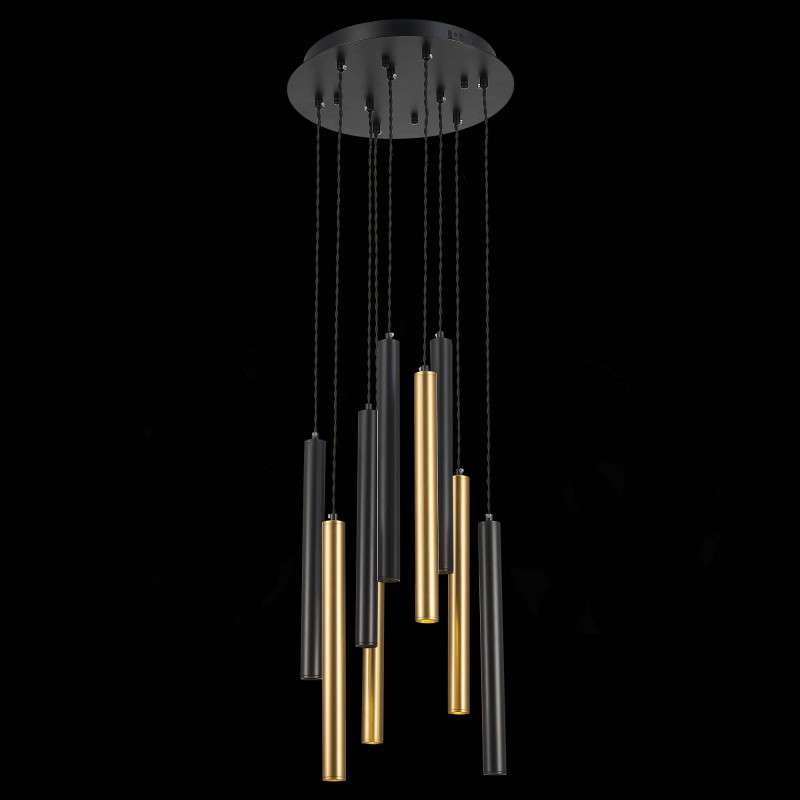 Светильник подвесной 35 см, 27W 4000K ST LUCE Подвесные светильники ST153.443.27 Черный