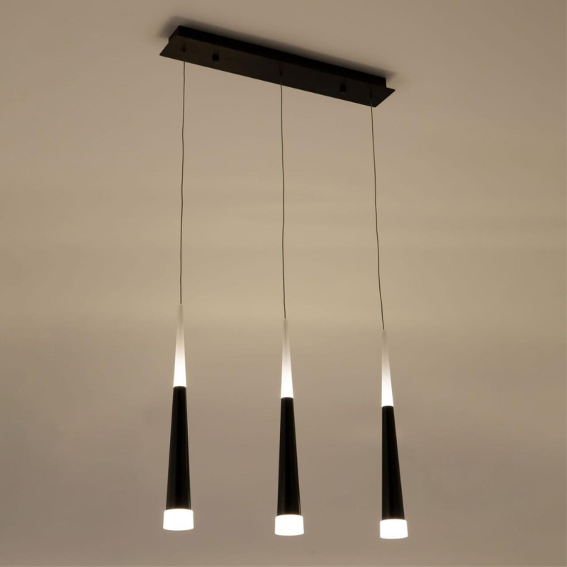 Светильник подвесной 55*9*160 см LED*21 W, 3000 К Citilux Вегас Черный CL227031