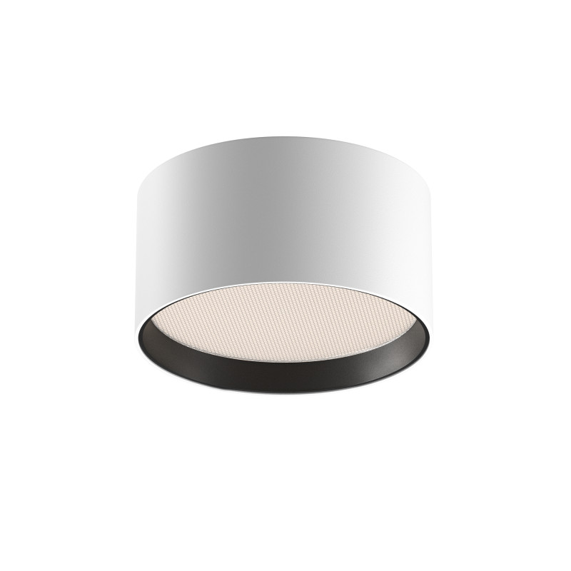 Светильник 12 см, 12W, 4000K, Maytoni Glare C091CL-12W4K-W, белый