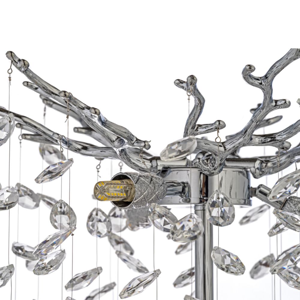 Настольная лампа *38*63 см, 3*G9*40W, Dio D`arte Tavenna Nickel Tavenna H 4.1.1.638 N, никель