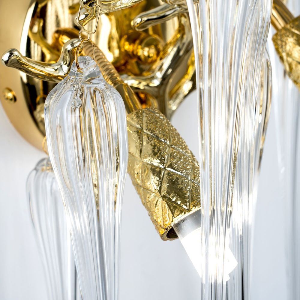 Настенный светильник 30*25,5*50 см, 2xG9 MODESTYLE MS.2114.350 GD золото