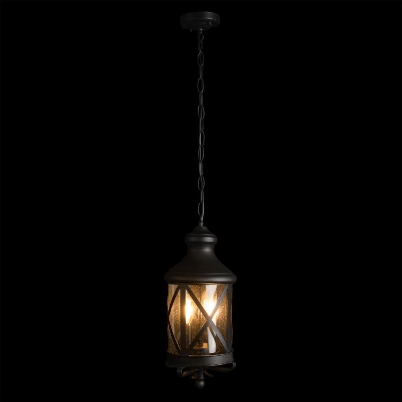 Подвесной уличный светильник *19*48,4-99,4 см, 1*E27*100W, LOFT IT Ferrara 100020P, черный