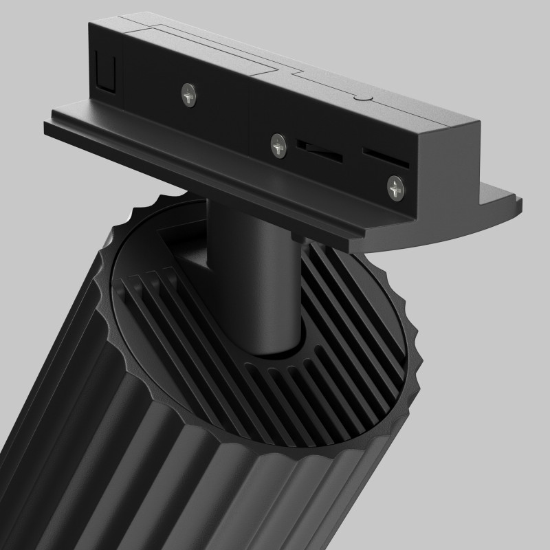 Трековый светильник 8,2*10*13,2 см, GU10 10W Maytoni Technical Calipso UNITY TR218-1-GU10-BK черный