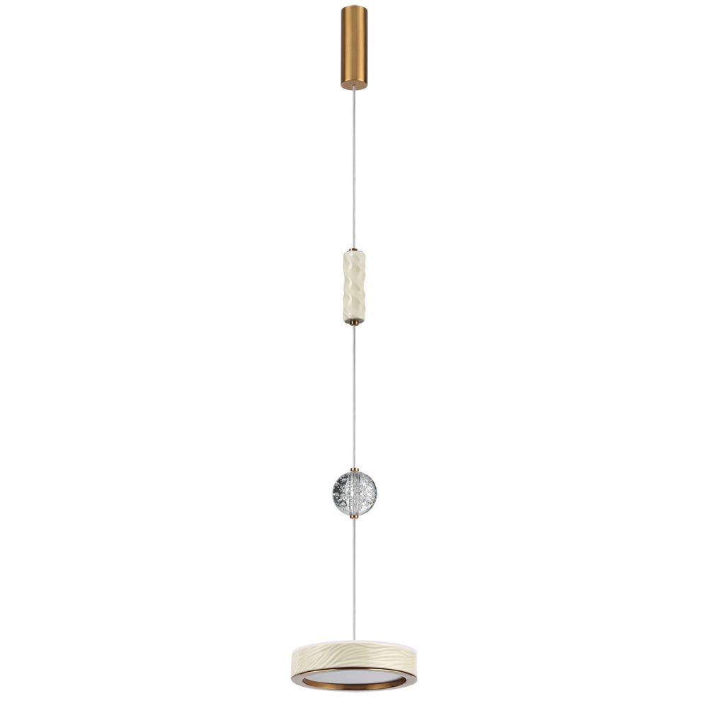 Светильник 22 см, 32W, 2000-4000K, Odeon Light 5450/32L, бронза