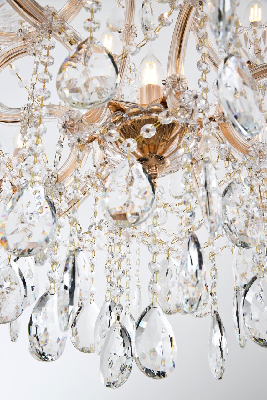 Подвесная люстра 124*124*140 см, Е14 25x40W, Золото MODELUX premium ML.7003.25P