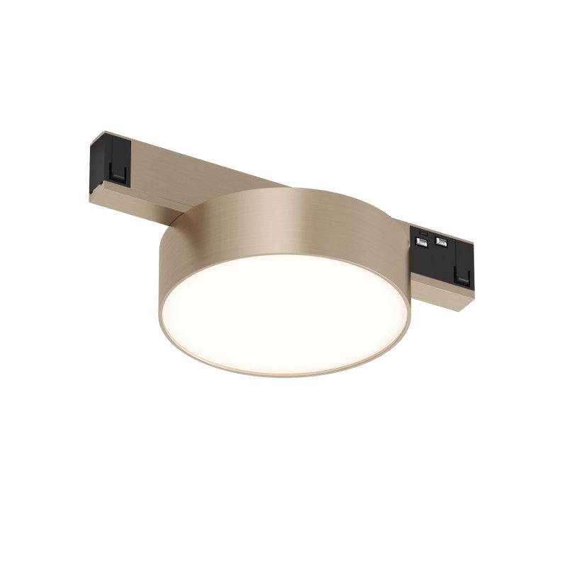 Светильник на шине 16*9,5*5,4 см, *LED*8W, 3000K, Denkirs SHINE PRIME FLOW 3000К | ШАЙН ПРАЙМ ФЛОУ 3000К DK4762-CP, шампань