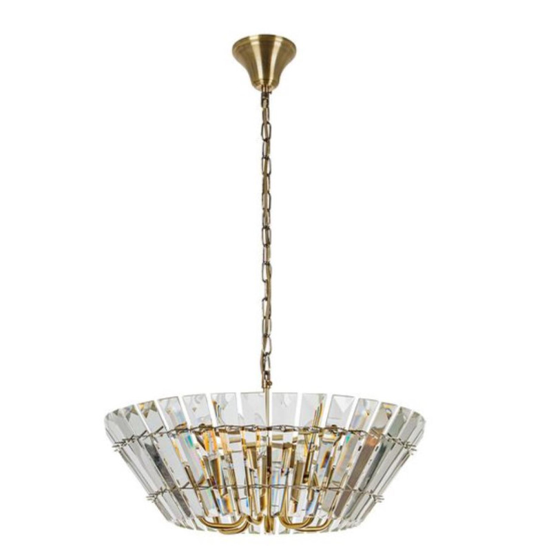 Подвесная люстра 51*26 см, 6*E14, 240W, Arte Lamp FLORIZEL A1072SP-6AB бронзовый