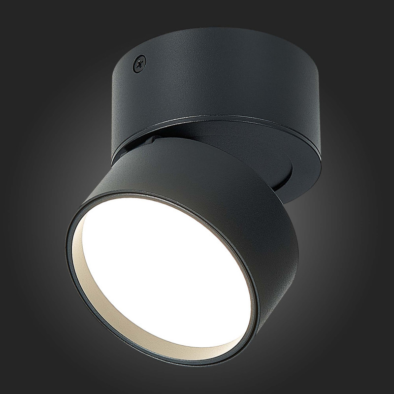 Светильник 9 см, 9W, 4000K ST LUCE ST651.442.09 Черный