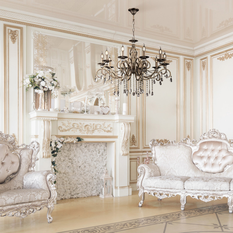 Люстра Maytoni RC247-PL-10-R бронза