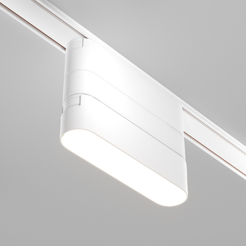 Адаптер к трековому светильнику Radity 115mm белый 11,5*2,5*5,2 см, LED*W TRA084FC-11SW Maytoni, Белый