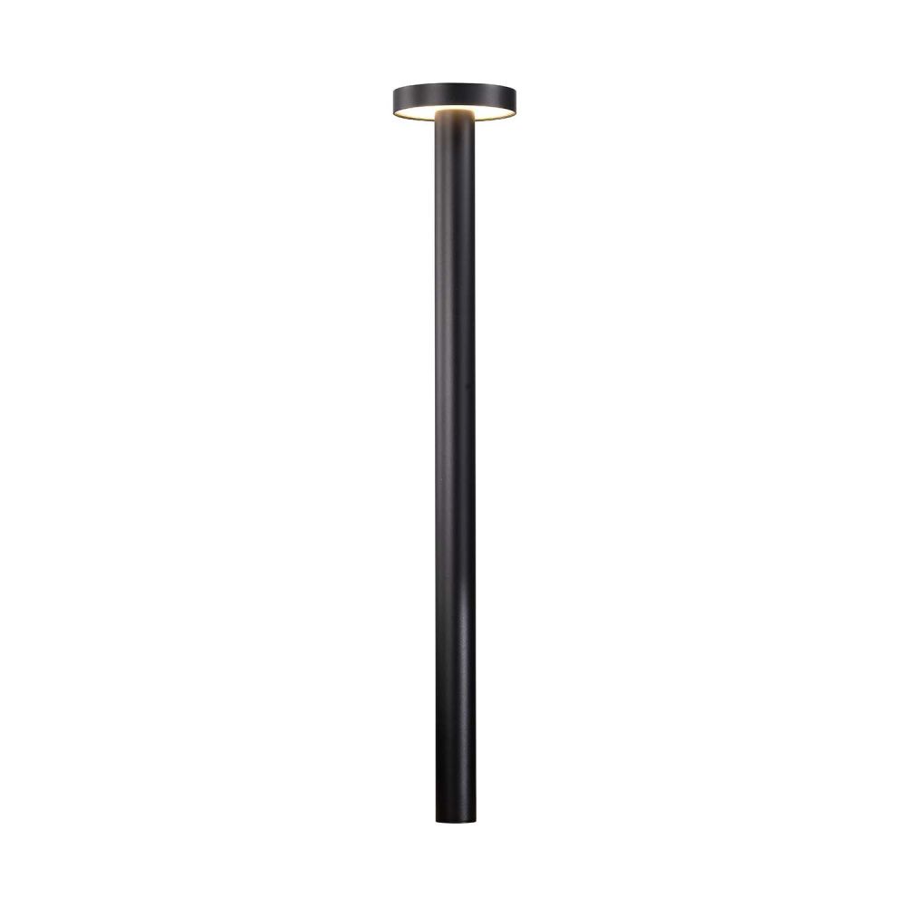 Уличный столб 14*82 см, 1*LED, 12W, 4000K, Favourite Grybas 4640-1F, черный матовый