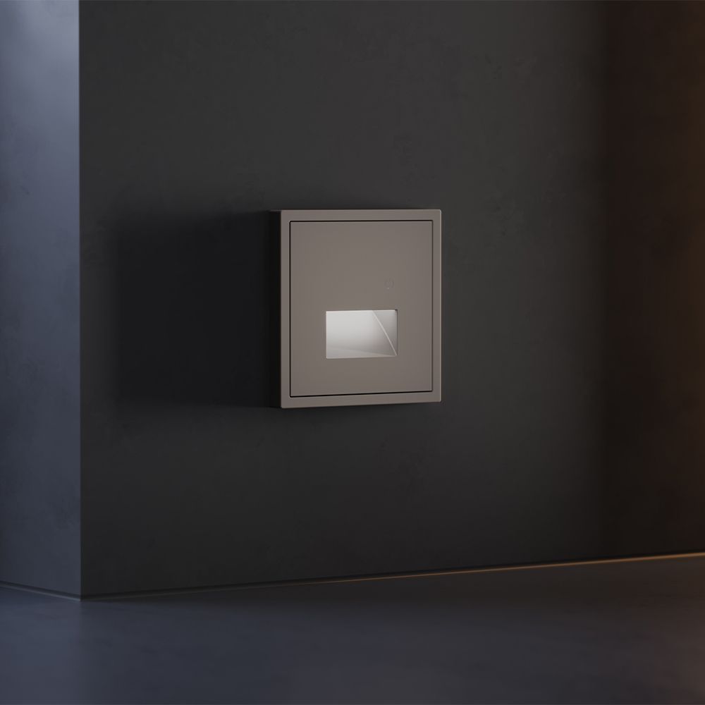 Накладка для подсветки светодиодной с датчиком, S70, капучино Voltum VLS002414