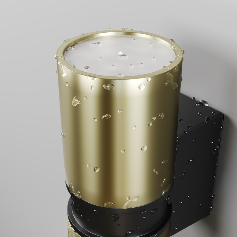 Светильник настенный 6,4*6,4*18 см, 2*GU10, 100W, Maytoni Bowery O582WL-02BS черный