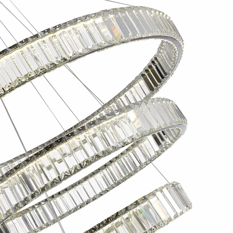 Люстра подвесная 82 см, 122W 4000K ST LUCE TIVOLI SL1622.103.03 Хром