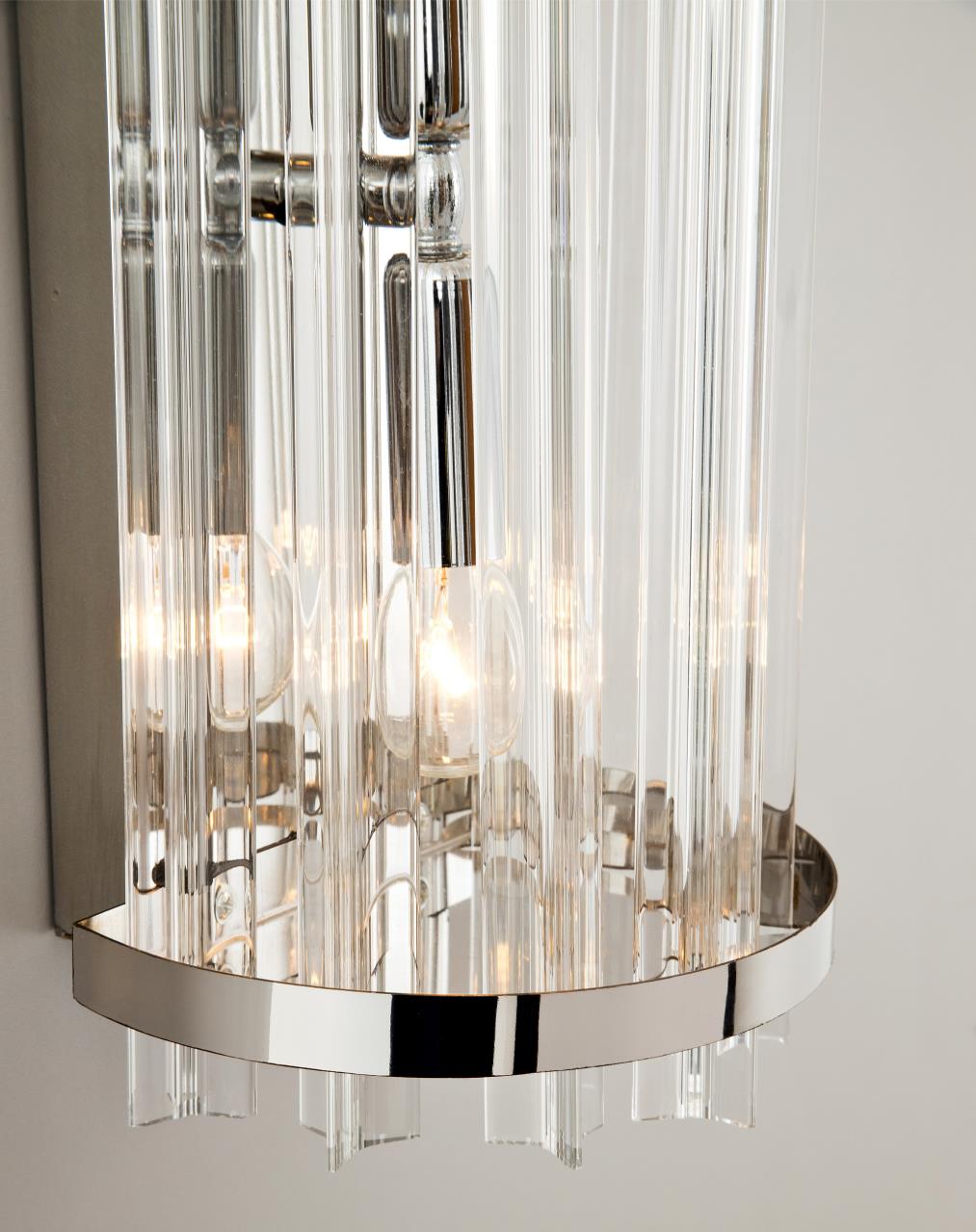 Бра 17*10*40 см, Е14 2x40W, Хром MODELUX ML.514.02 CR