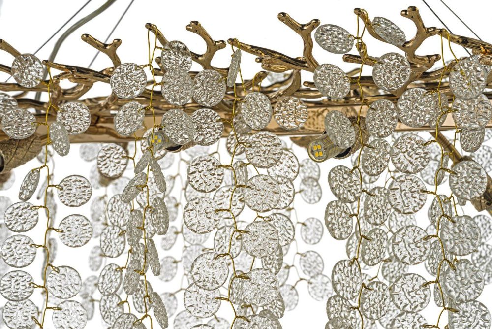 Люстра подвесная ** см, 16*G9*40W, Dio D`arte Tavenna Gold Tavenna H 1.5.150x48.102 G, золотой