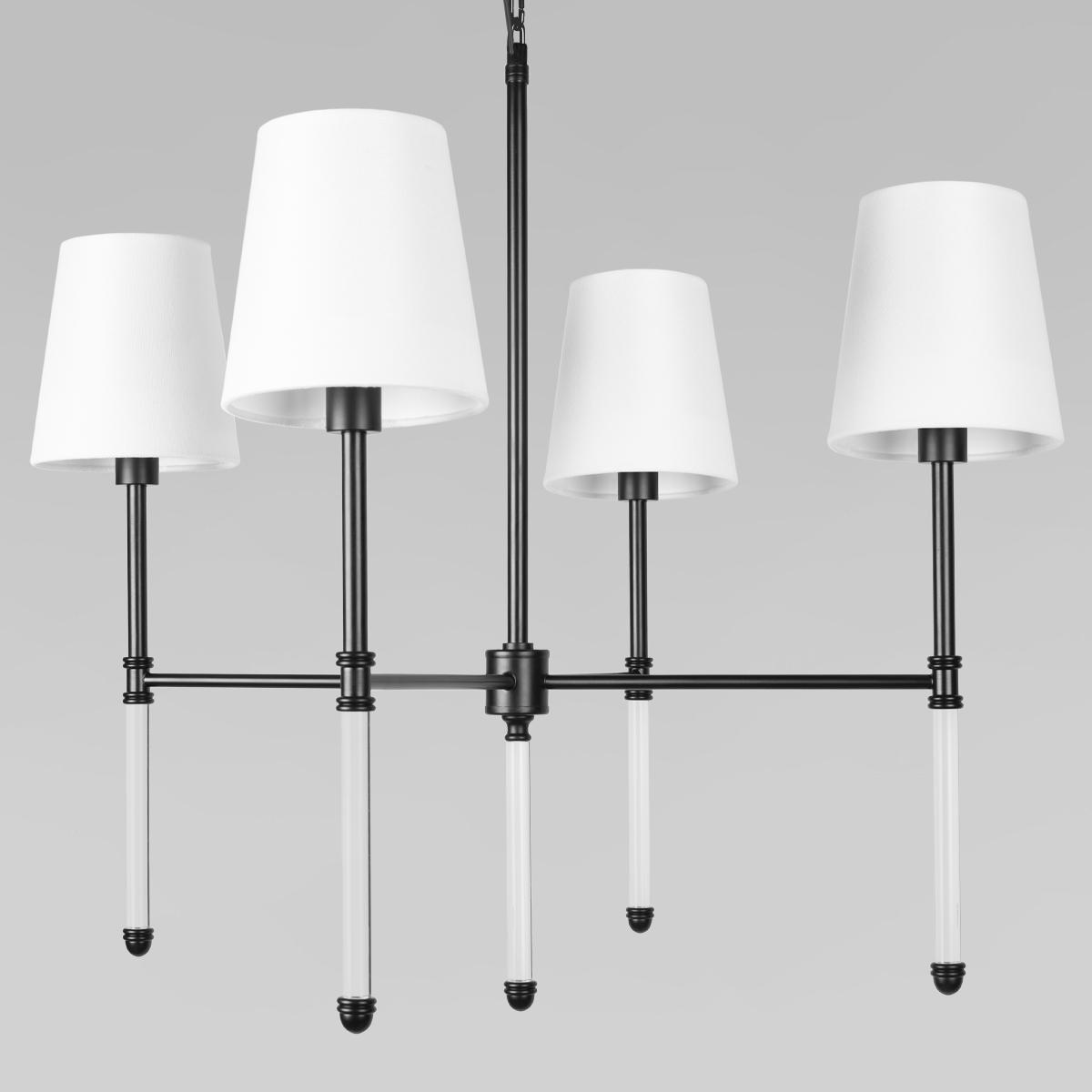 Подвесной светильник 69*69*73/225 см, 4*E14 LOFT IT Cosy 10308 Black черный