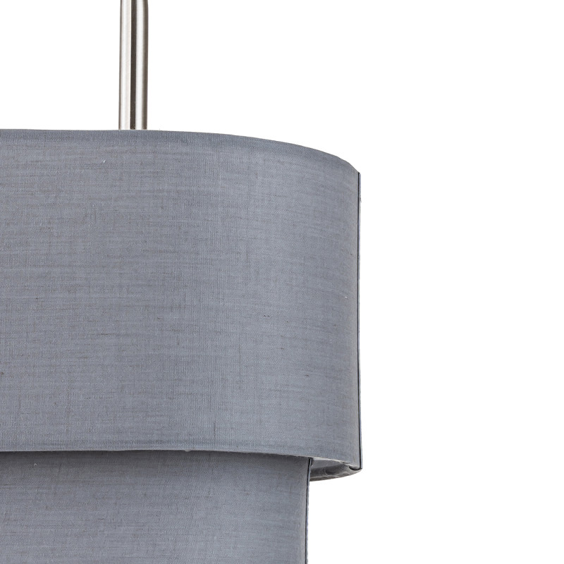 Подвесной светильник 28*16,5*165 см, 1*E14*40W, Indigo Classic V000438, никель, 13024/1P Nickel