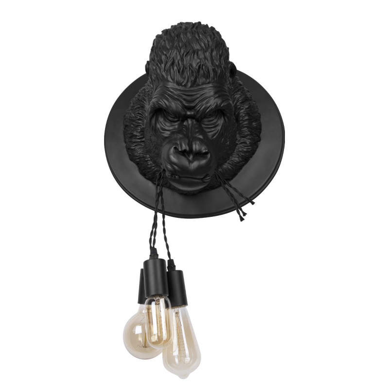 Светильник *41 см, 3*E27*W, Loft It 10178 Black Gorilla, Черный