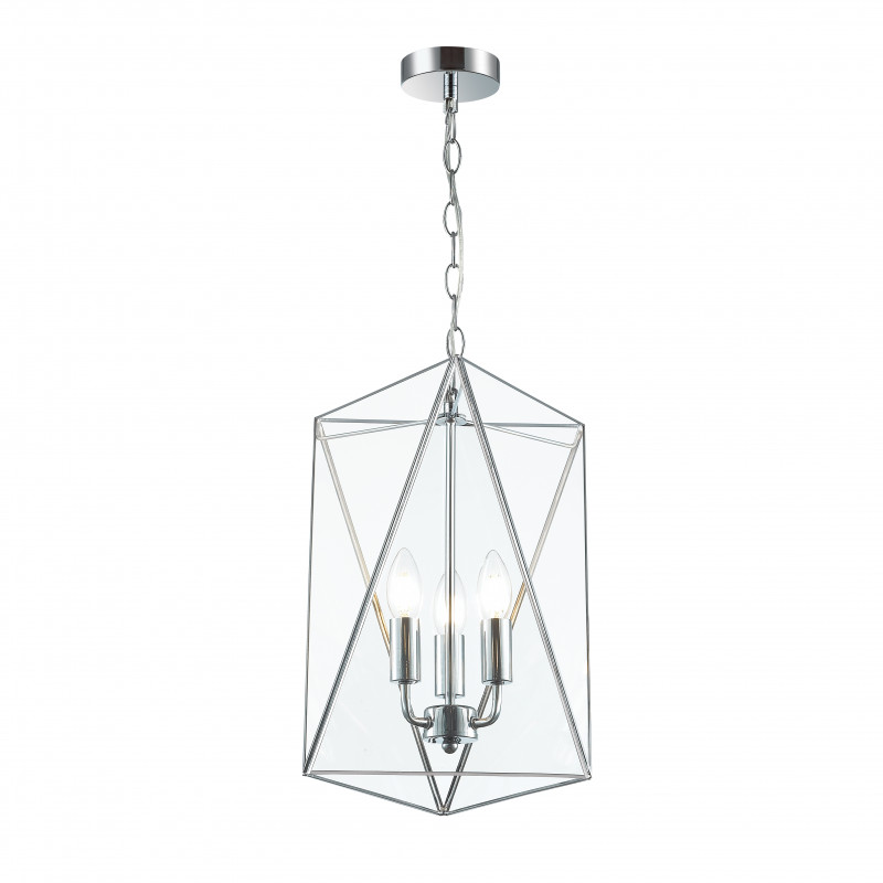 Подвесная люстра Favourite Ternary 2297-3P, D305*H500/1190, хром