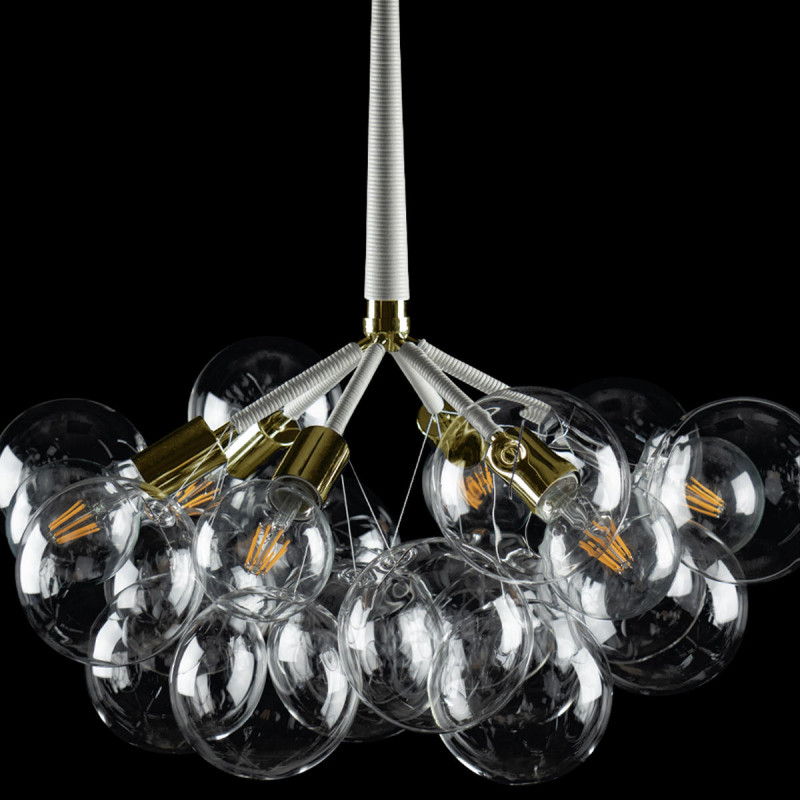 Светильник *75 см, 6*E27*40W, Loft It 10048/6 Gold Bunch, Белый, золото