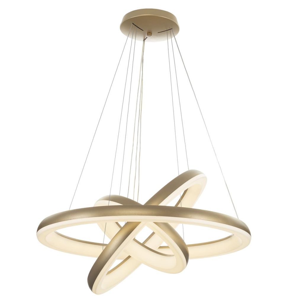 Светильник 75 см, 170W, 3000-5500K, Citilux Юпитер Смарт CL730A152S, золото