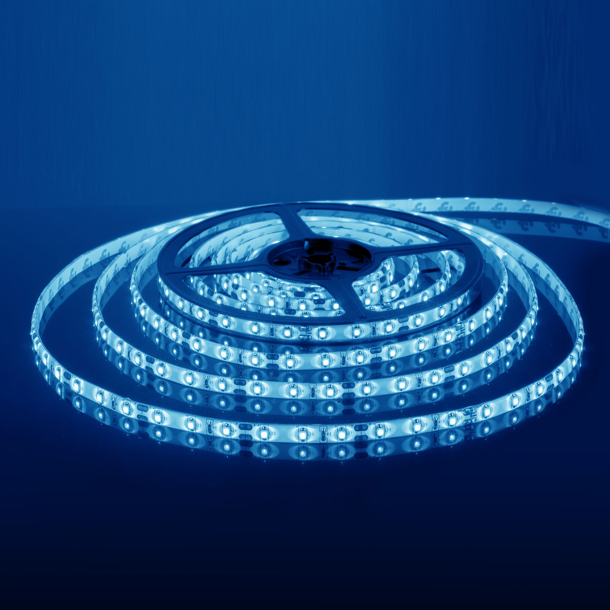Светодиодная лента Лента светодиодная 24V 14,4W 60Led 5050 IP20 синий, 5м Elektrostandard