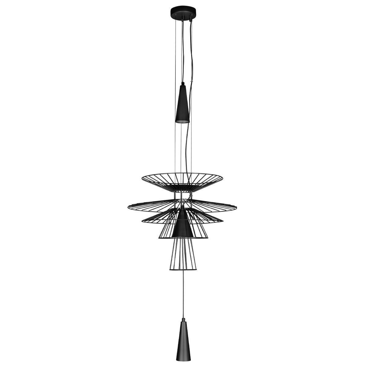 Подвесной светильник 40 см, Loft IT Star 10141/400 Black, черный