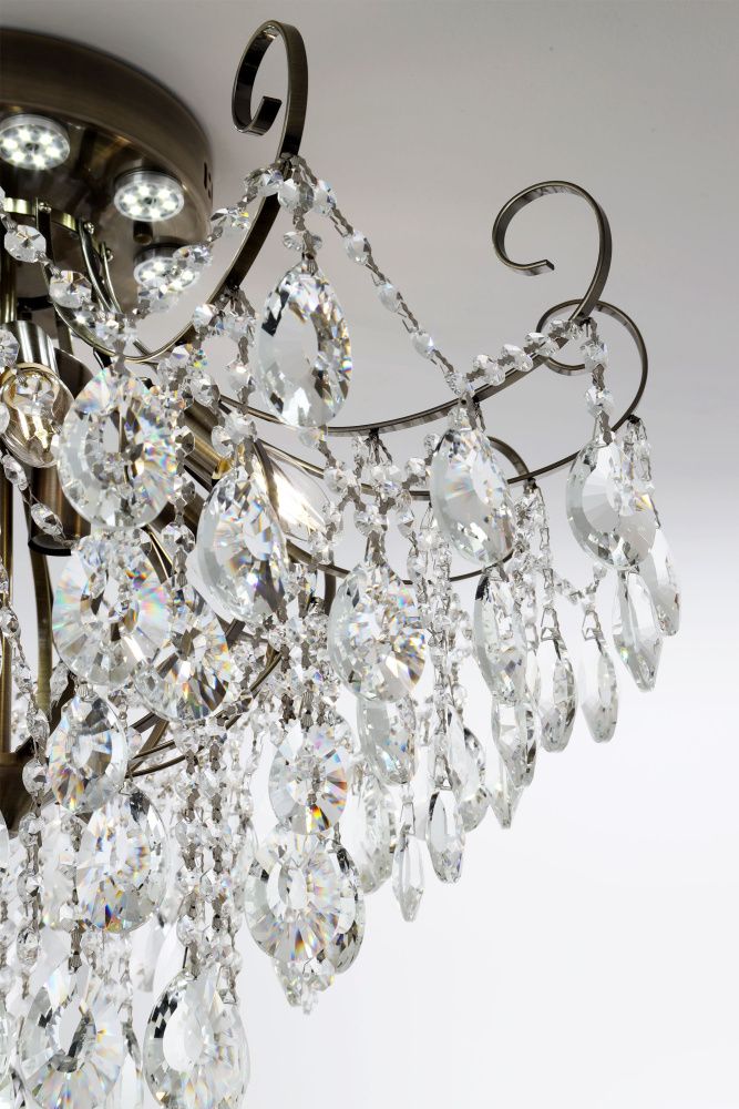 Люстра 70*70*52 см, Е14 8x40+24W, Бронза MODELUX ML.1701.8 AB