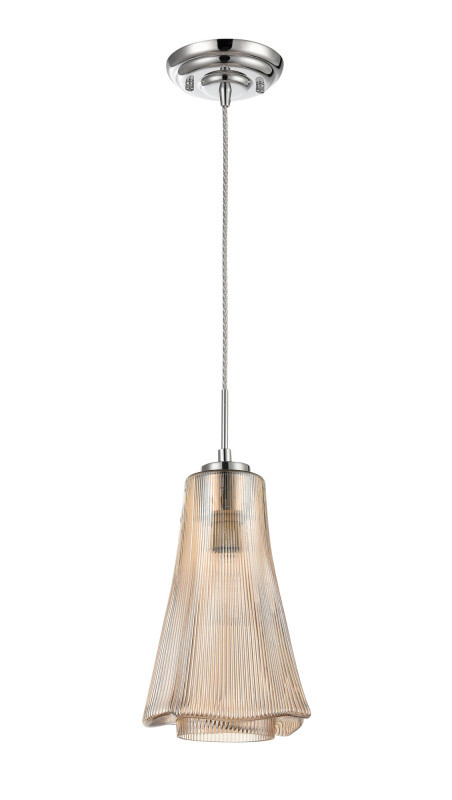 Подвесной светильник  18*159 см, 1*E27 хром Vele Luce Emily VL5603P21