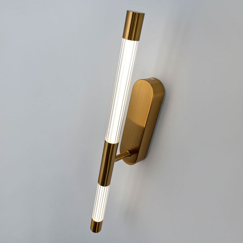 Настенный светильник 45 см, 8W, 4200K, MODESTYLE MS.1230.440 BS, латунь