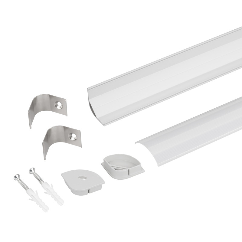 Профиль Arlight 036771 200*3*3 см. Цена указана за 1 комплект.  экран в комплекте