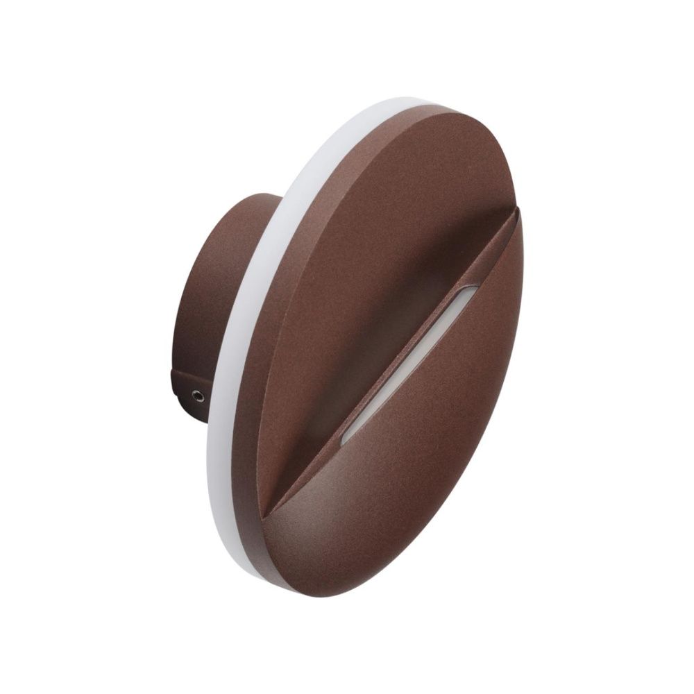 Светильник ландшафтный настенный светодиодный 15*7*15- см, *LED*10W, 3000K, Novotech Halo NOV359534, коричневый