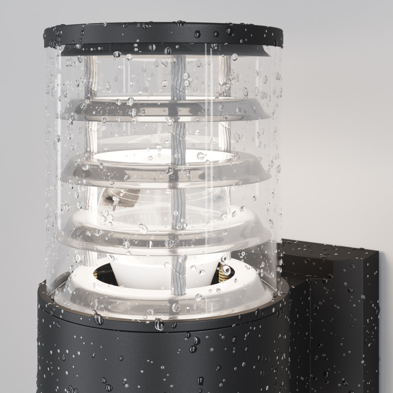 Уличный  настенный фонарь Maytoni Bronx O576WL-01B, черный