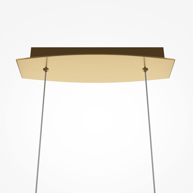 Подвесной светильник 103*25*325 см, LED, 34W, 3000К, Maytoni Breeze MOD281PL-L34BS3K латунный