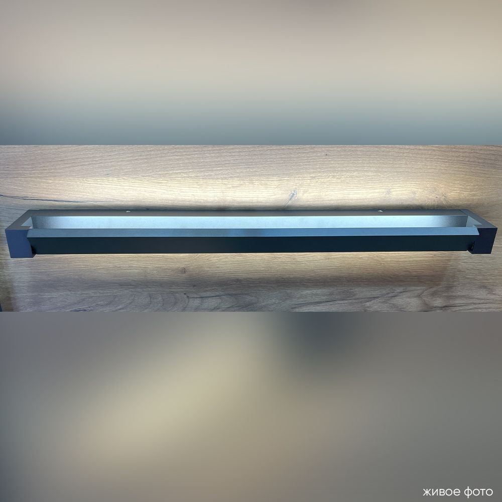 Бра 70*9*4,2- см, *LED*20W, 4000K, Crystal Lux Kanto CLT 028W700 BL, Черный