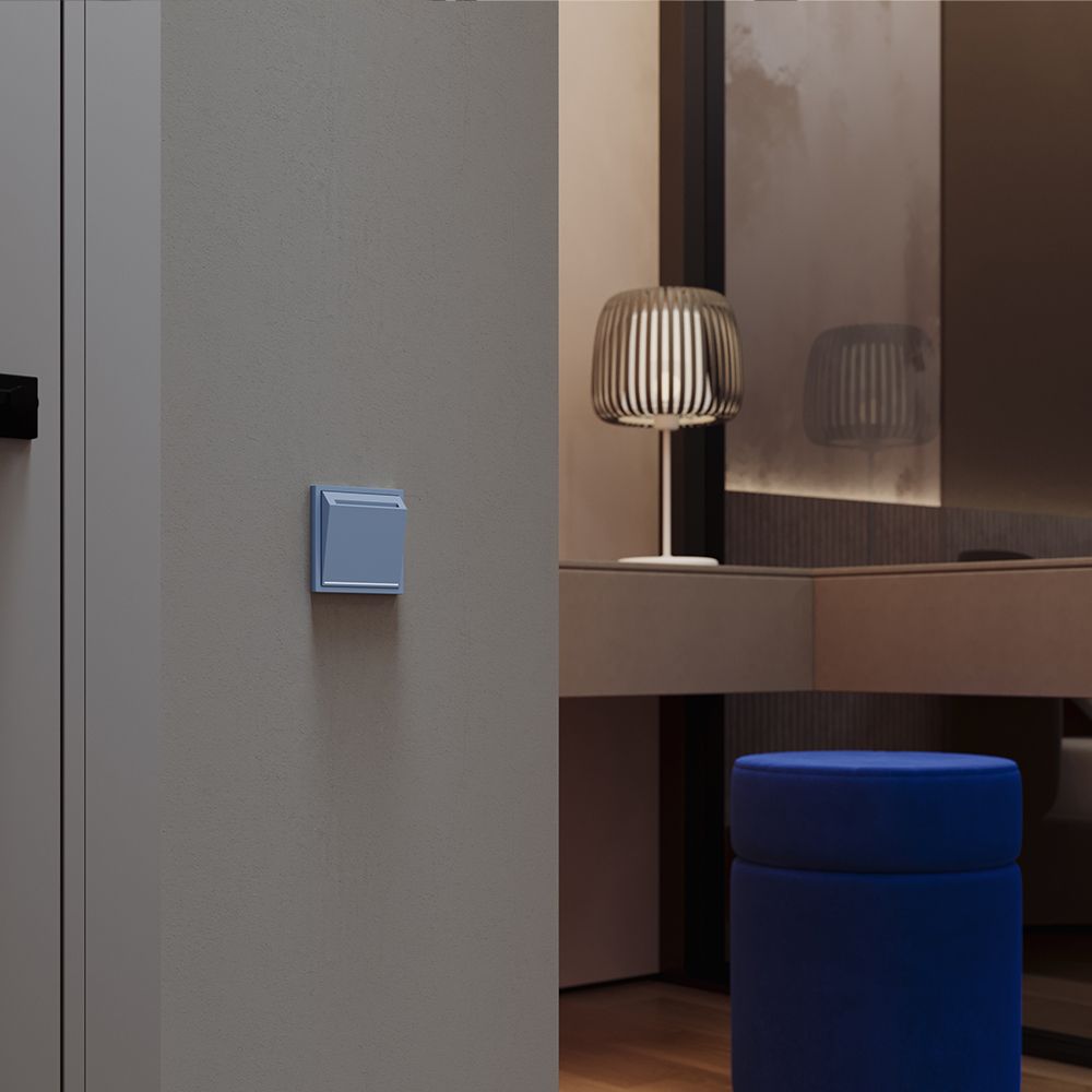 Накладка для выключателя карточного, S70, деним Voltum VLS002615