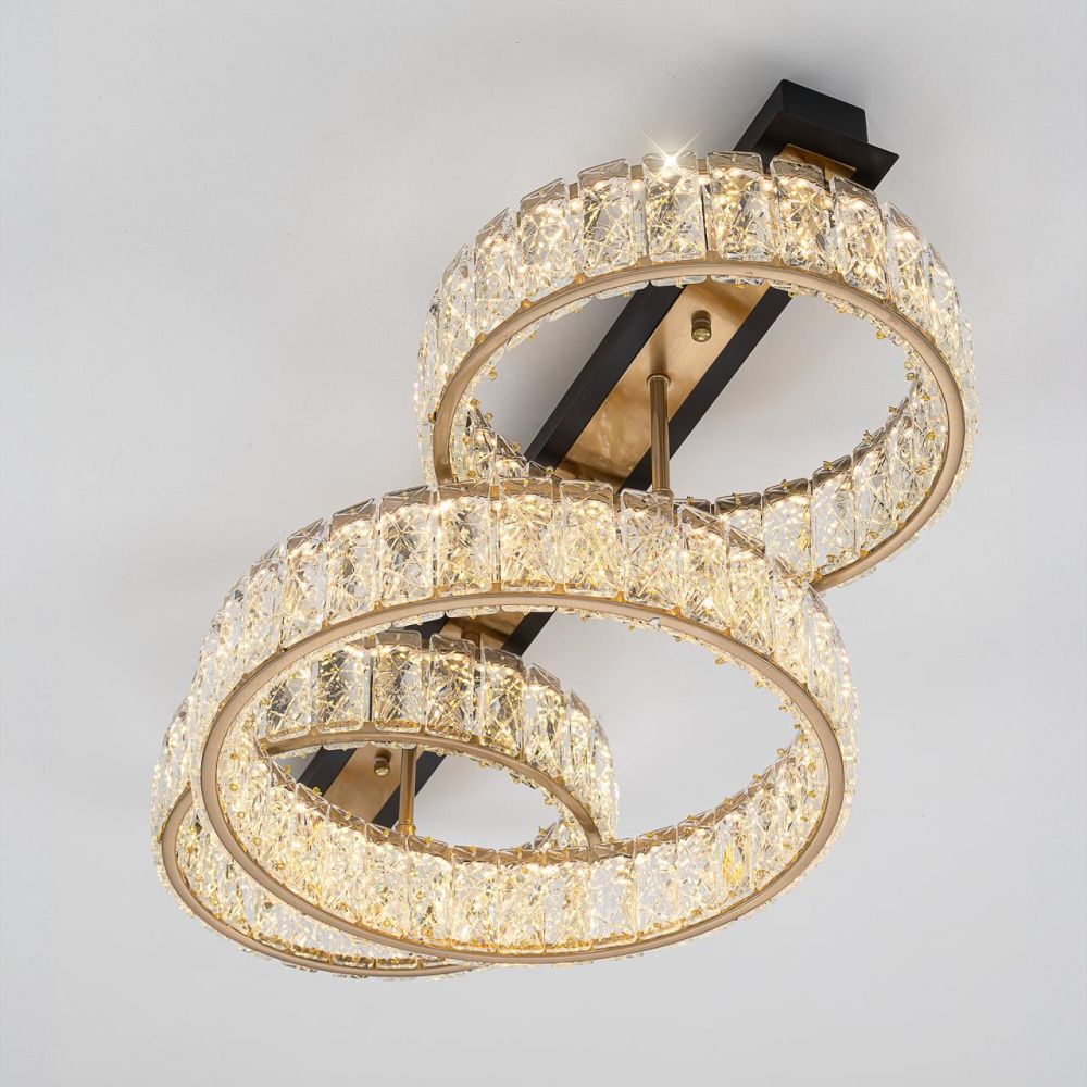 Светильник 75 см, 45W, 3000K, Citilux PALANT CL325162 LED, черный-бронза