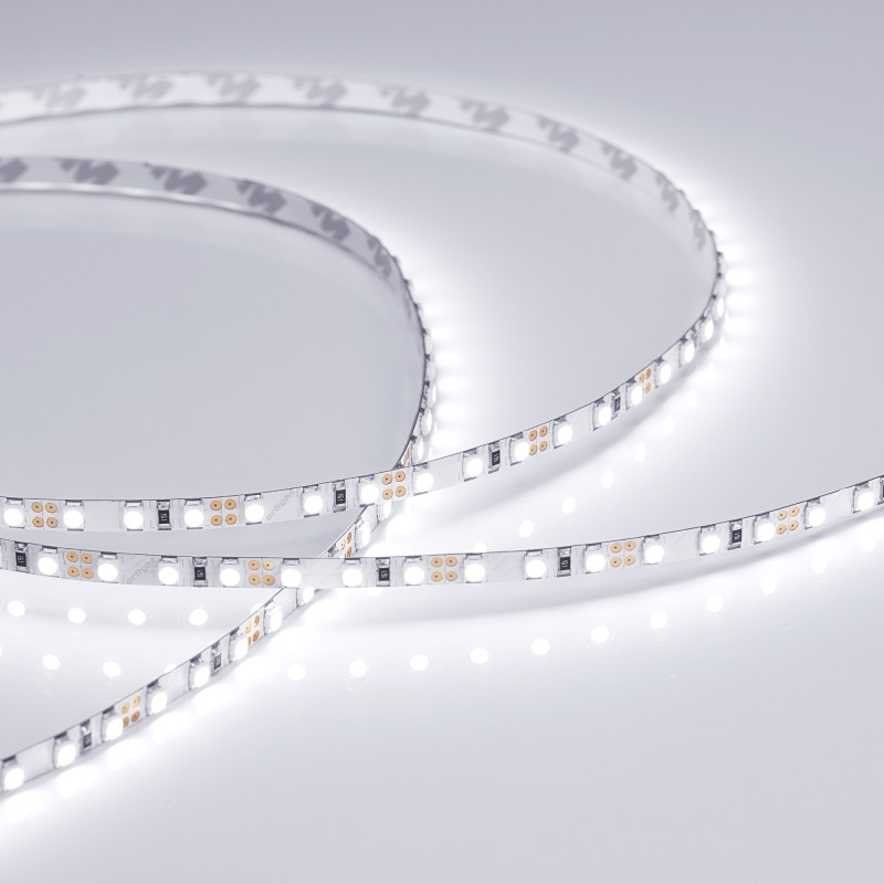 Лента RT-A120-5mm 12V White6000 (9.6 W/m, IP20, 2835, 5m) (Arlight, 9.6 Вт/м, IP20) 014992(2). Цена указана за 5 метров. Продается кратно 5 метрам.