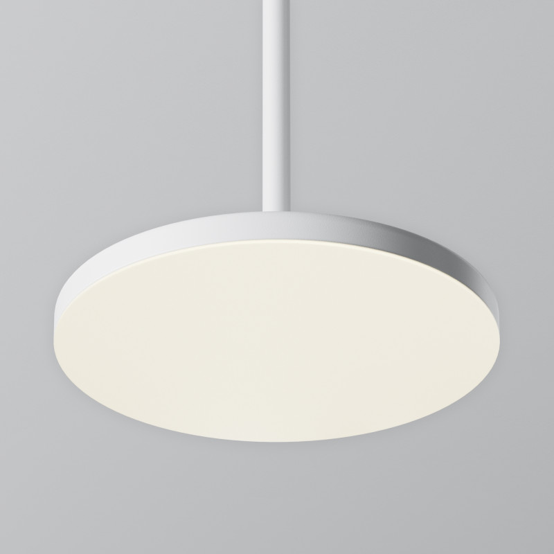 Подвесной светильник 18,5*18,5*195 см, LED, 12W, 4000К, Maytoni Technical PLATO P076PL-L12W4K-W белый