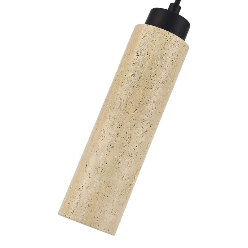Подвесной светильник 7*25,5 см, GU10, 5W, 4000К, ST-Luce EARTHY SL1194.403.01 черный