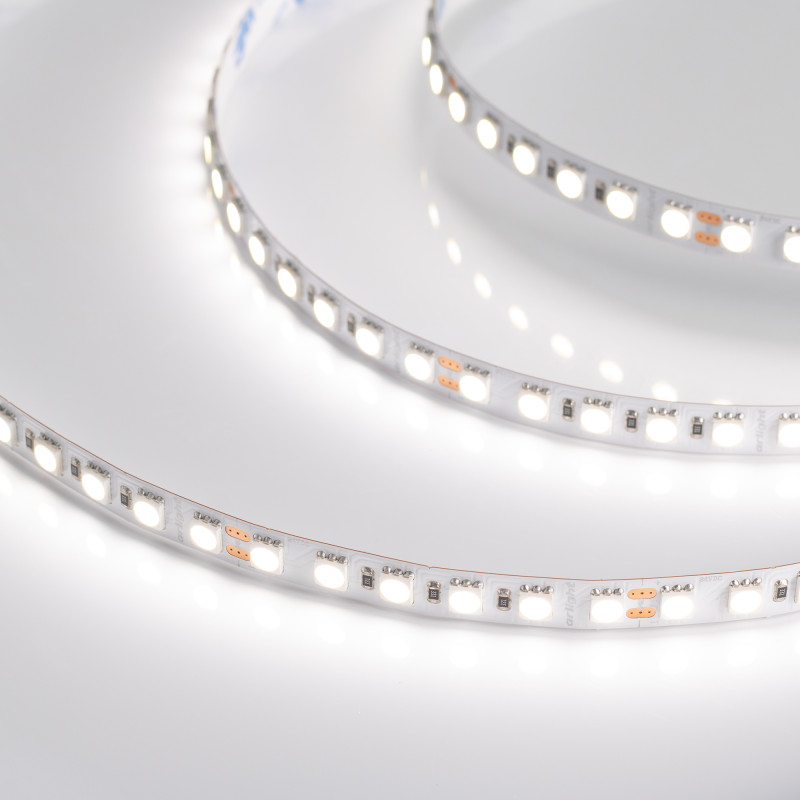 Лента RT 6-5050-96 24V Day4000 3x (480 LED) (Arlight, 23 Вт/м, IP20) 017424. Цена указана за 5 метров. Продается кратно 5 метрам.